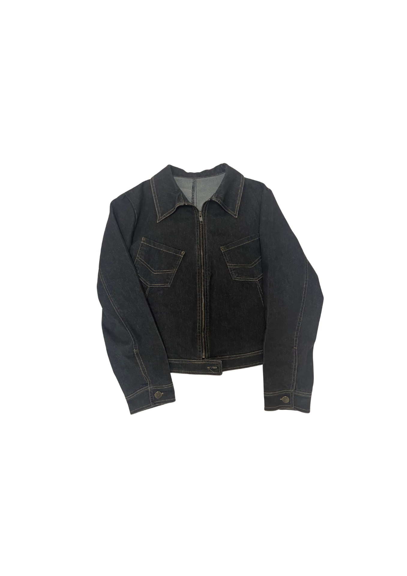 Cropped Jeansjacke 38