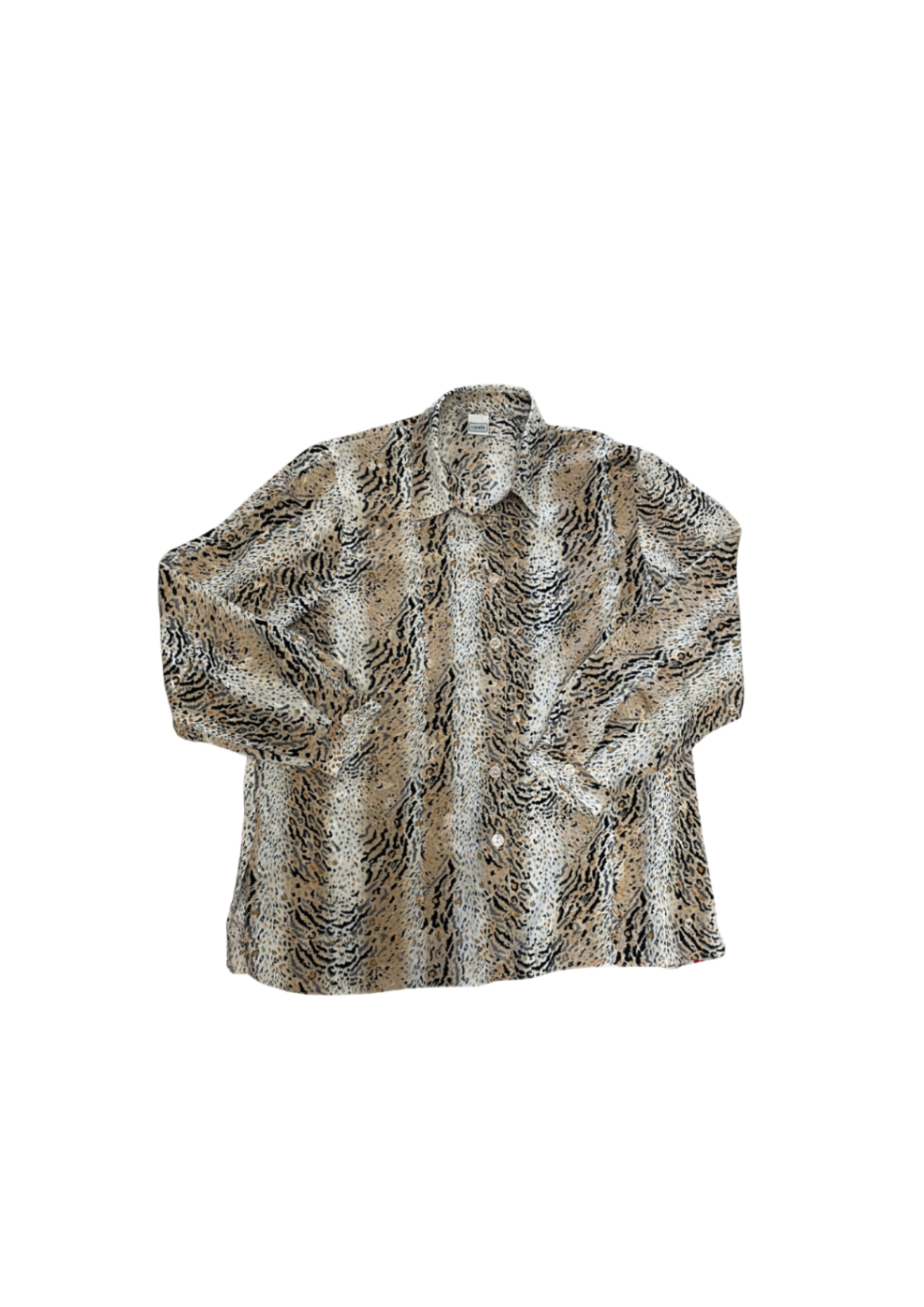 Vintage Animal Print Shirt 46