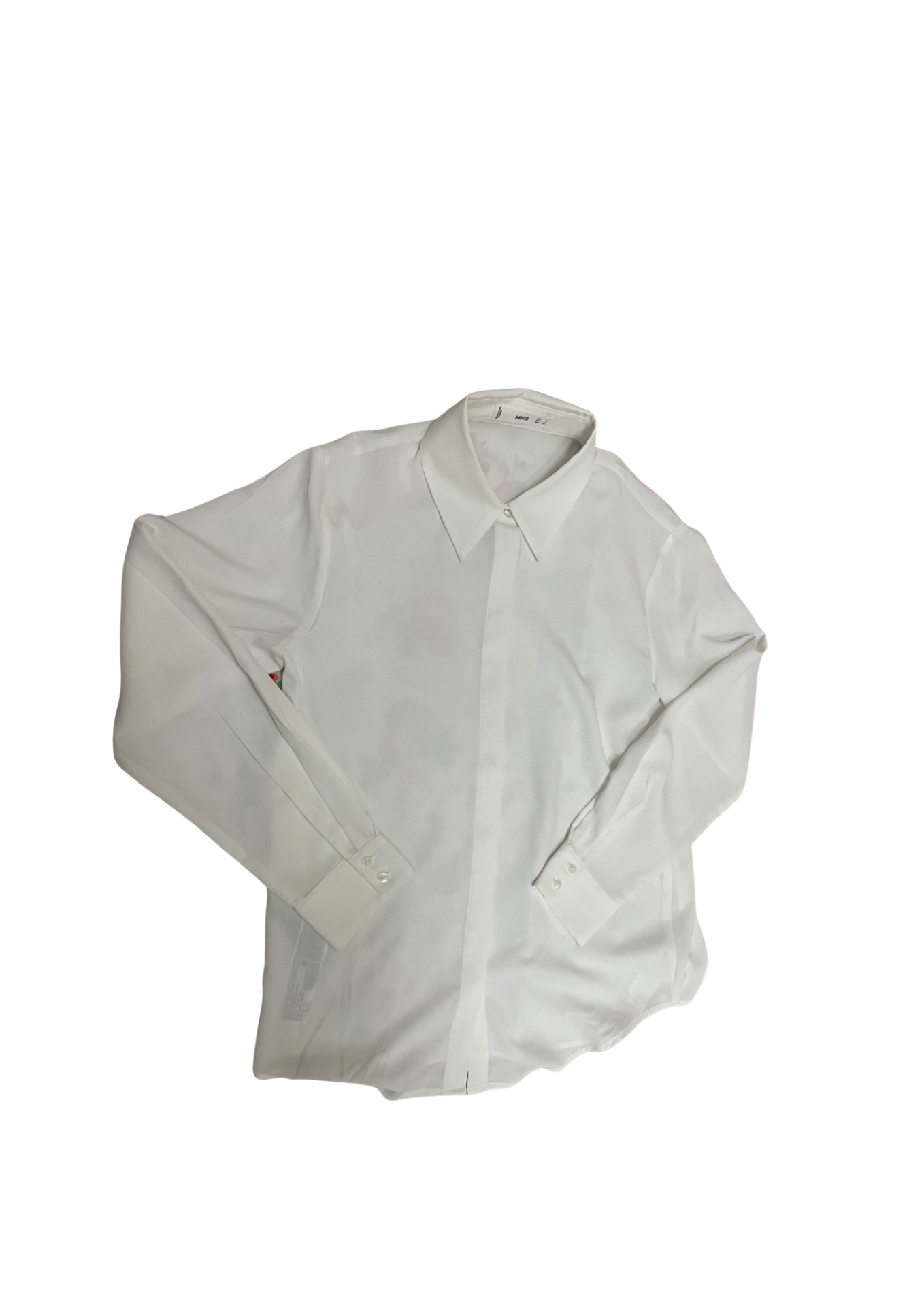 MNG Transparente Bluse S 