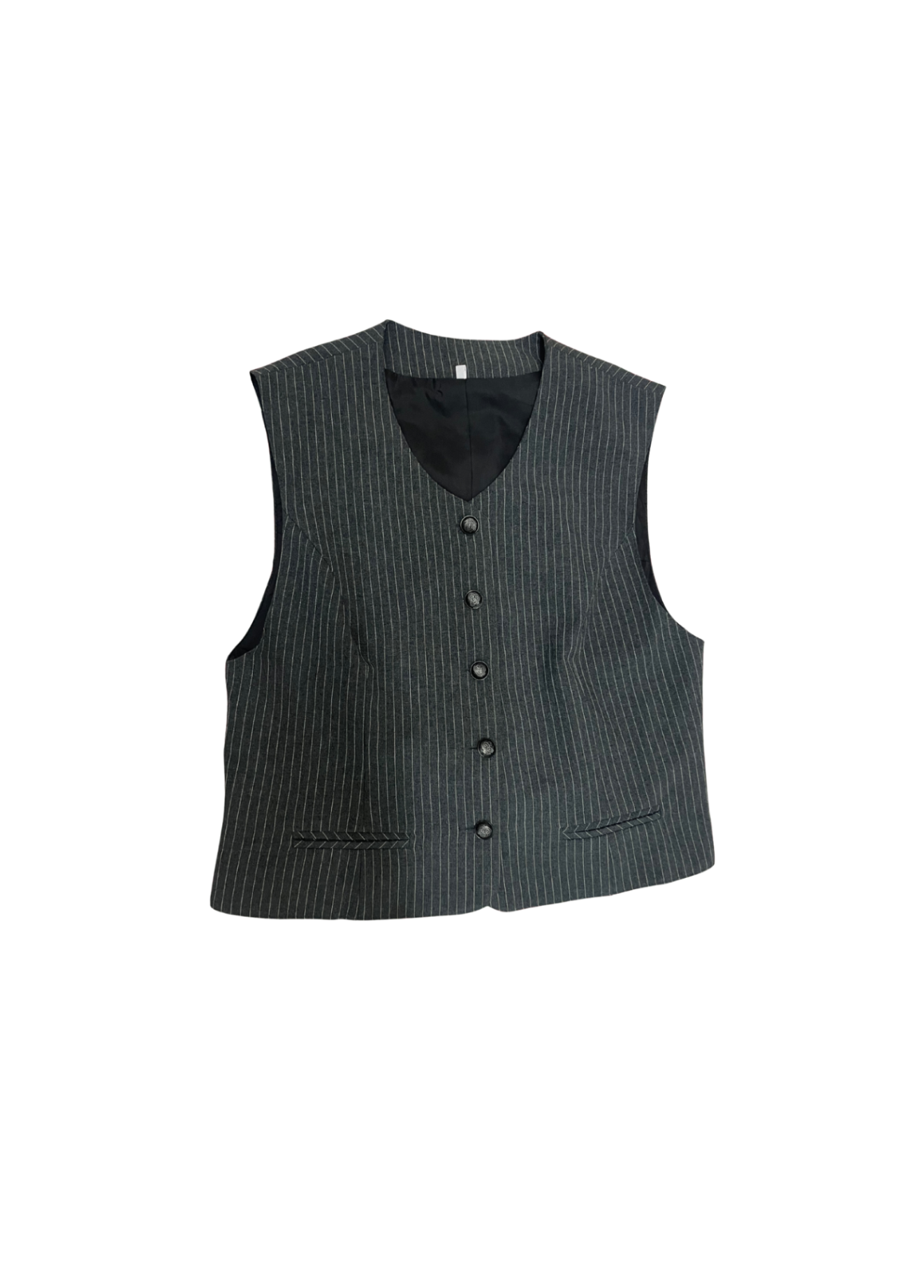 Vintage Vest Grey L 