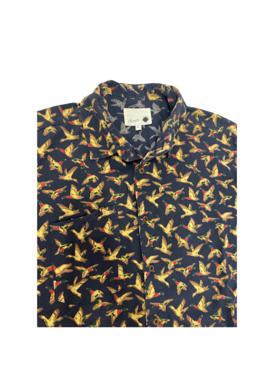 Humör 100% Cotton Shirt L