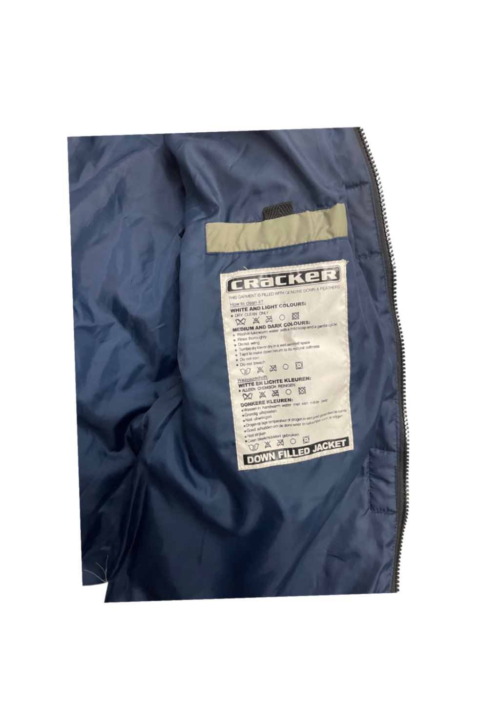 90s Vintage Down Jacket M 