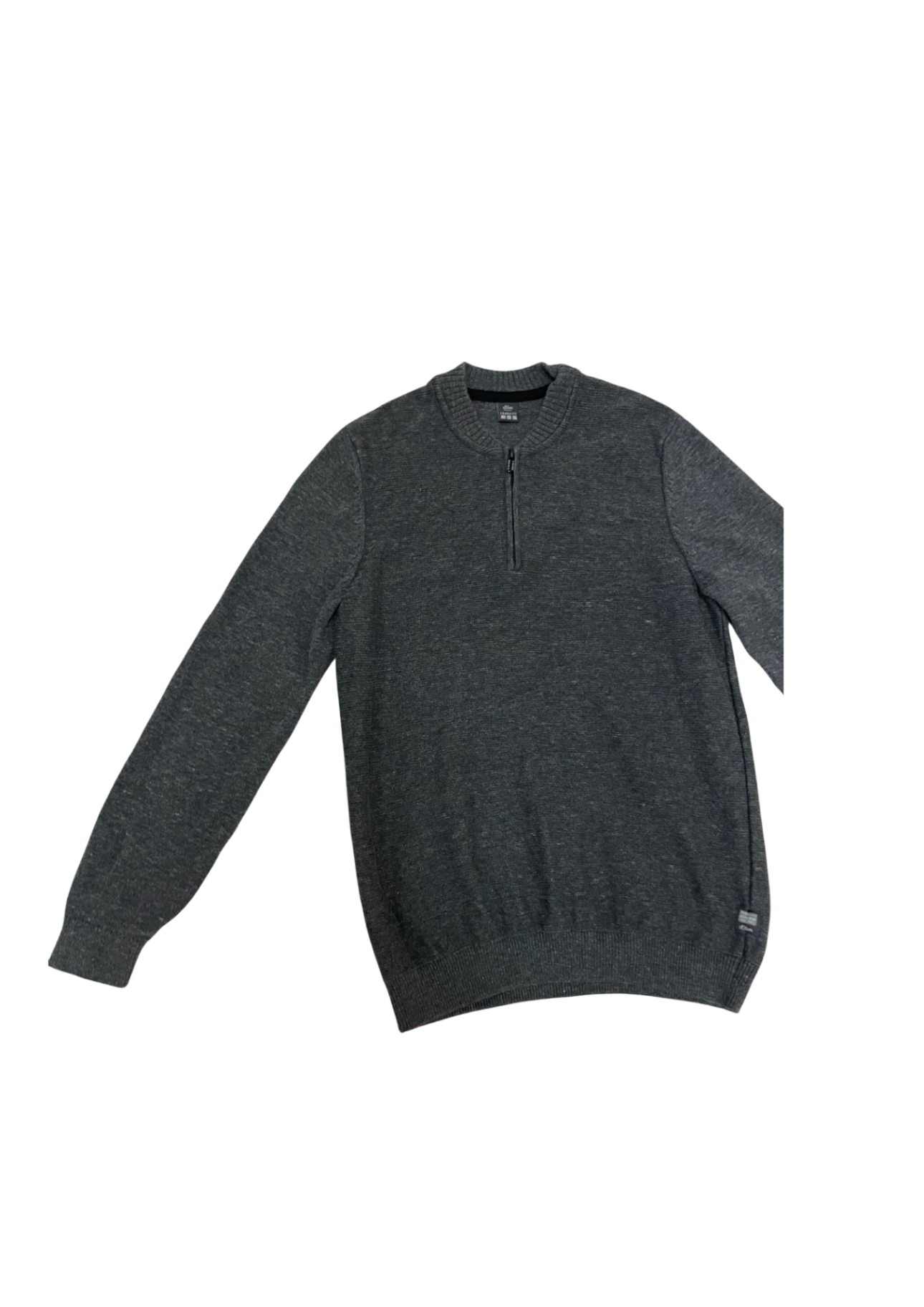 S.Oliver Half-Zip Sweater L