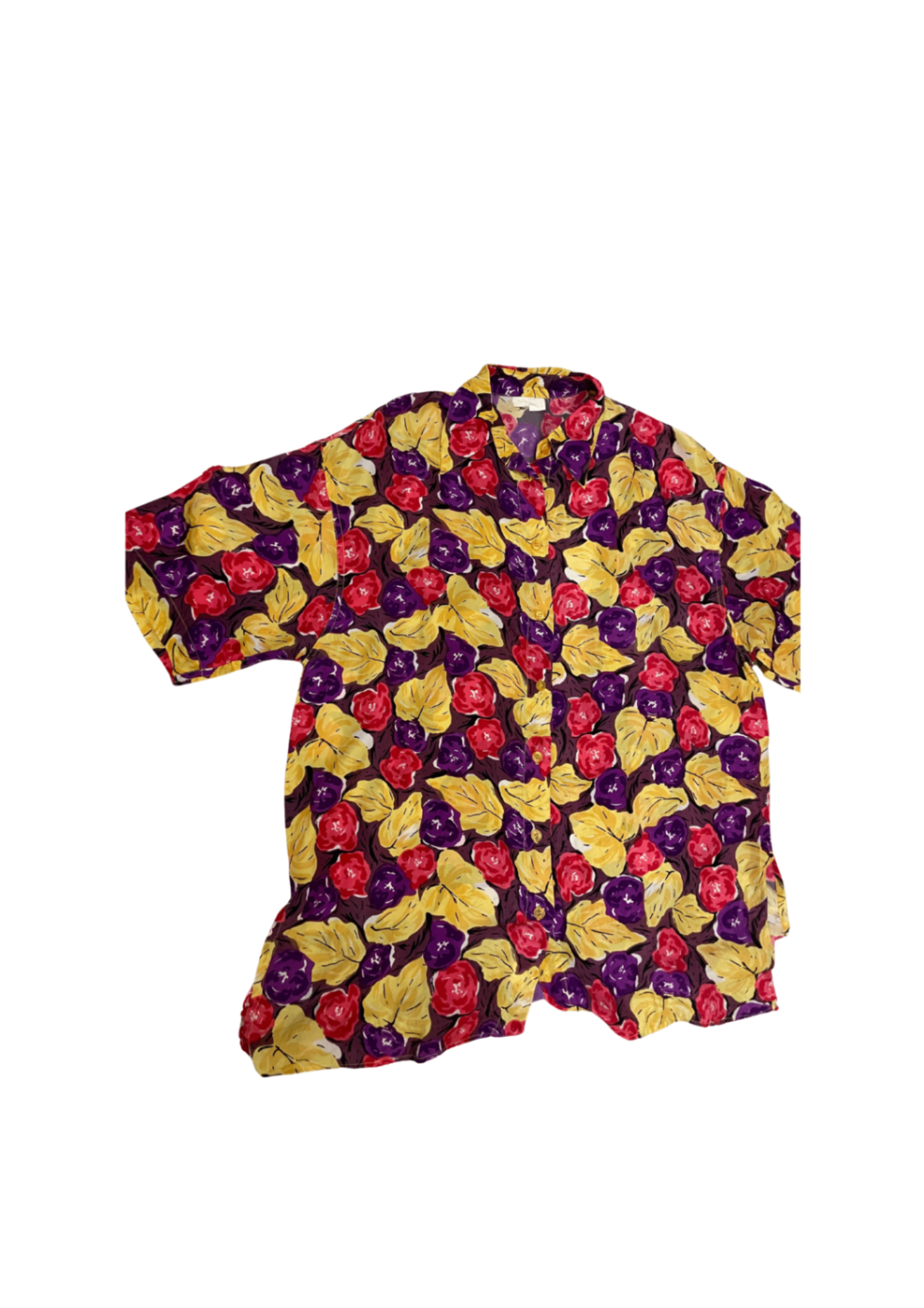 Vintage Shirt 100% Silk M/L