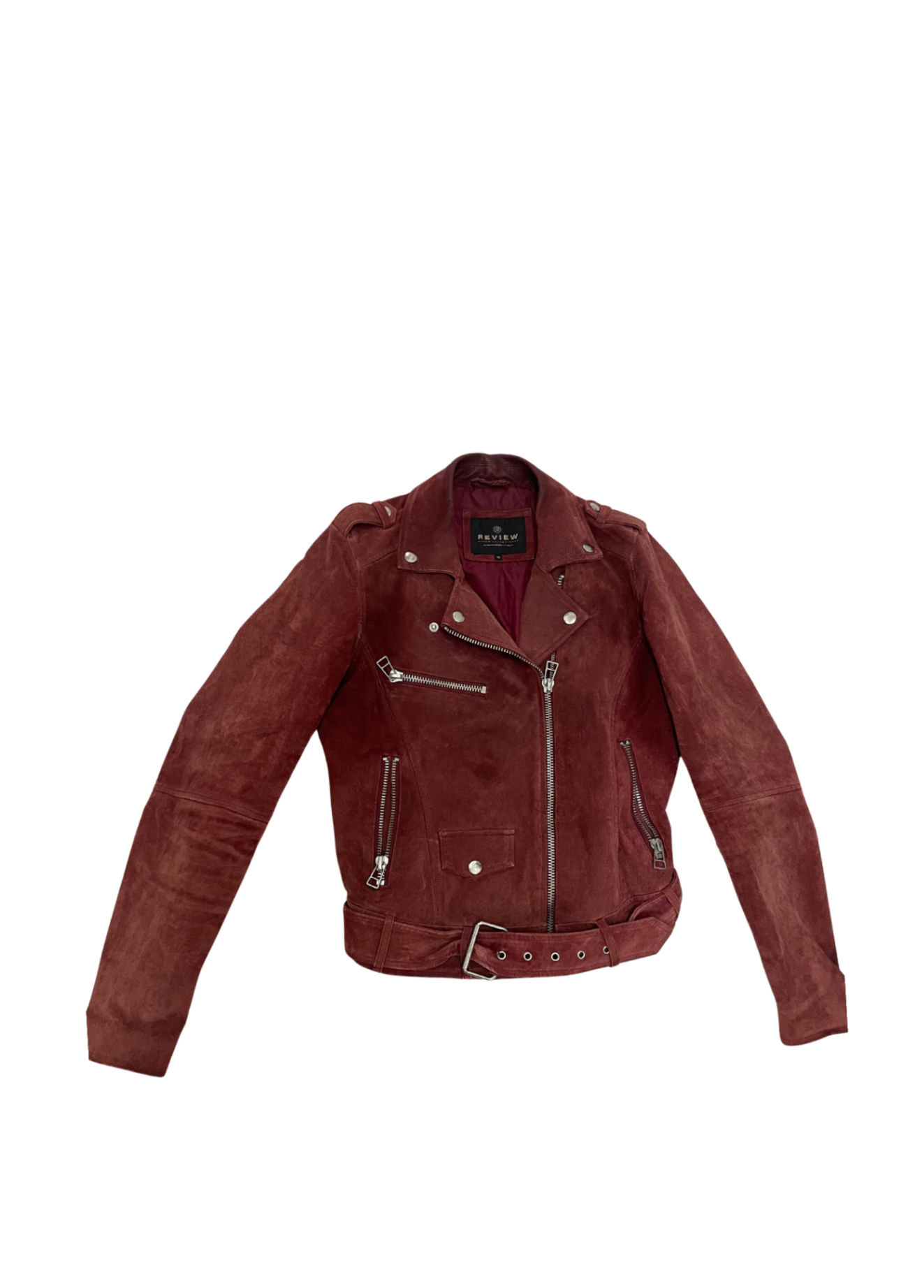 Review Leather Biker Jacket M