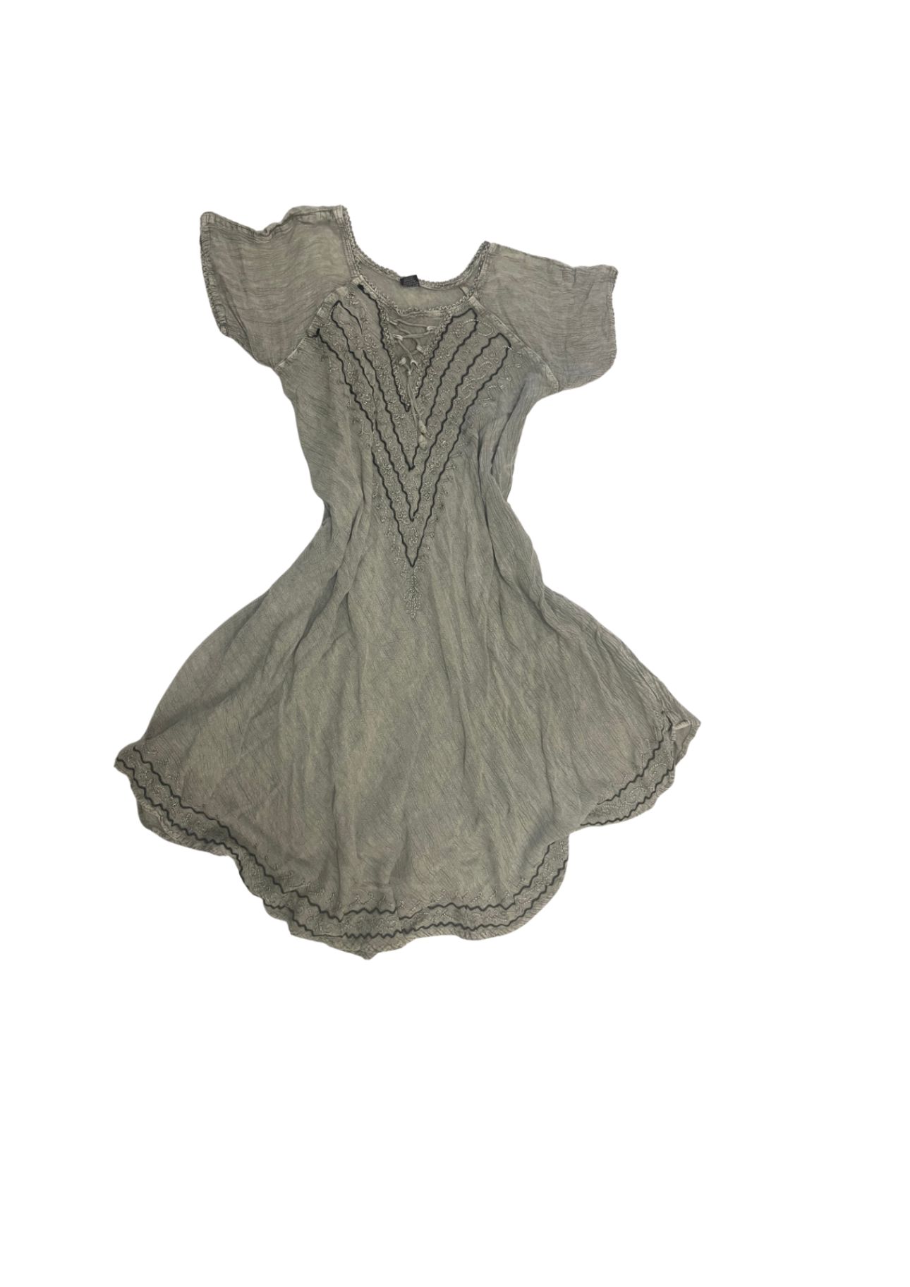 Vintage Boho Dress M (Made in India)