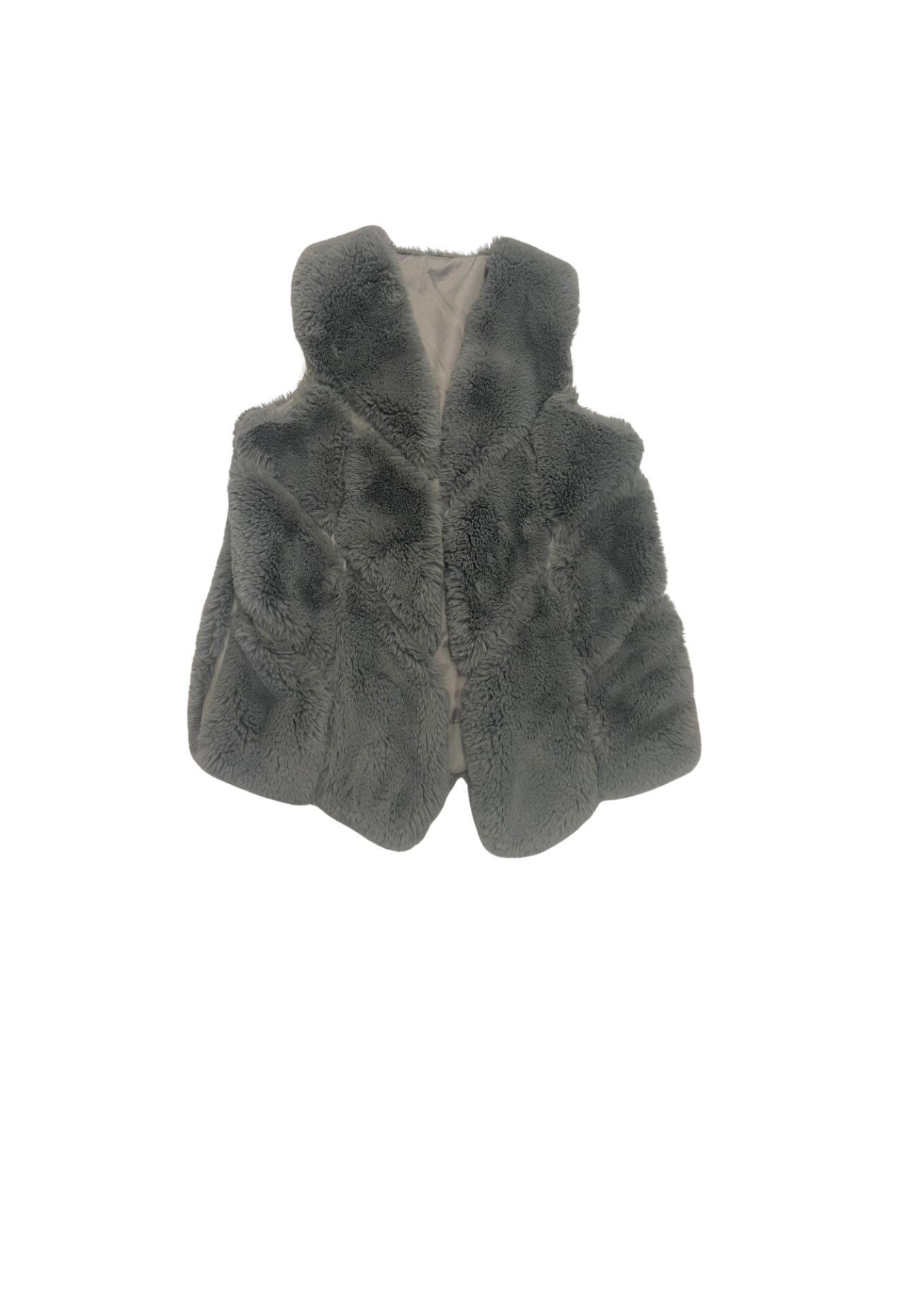 Faux Fur Vest M 