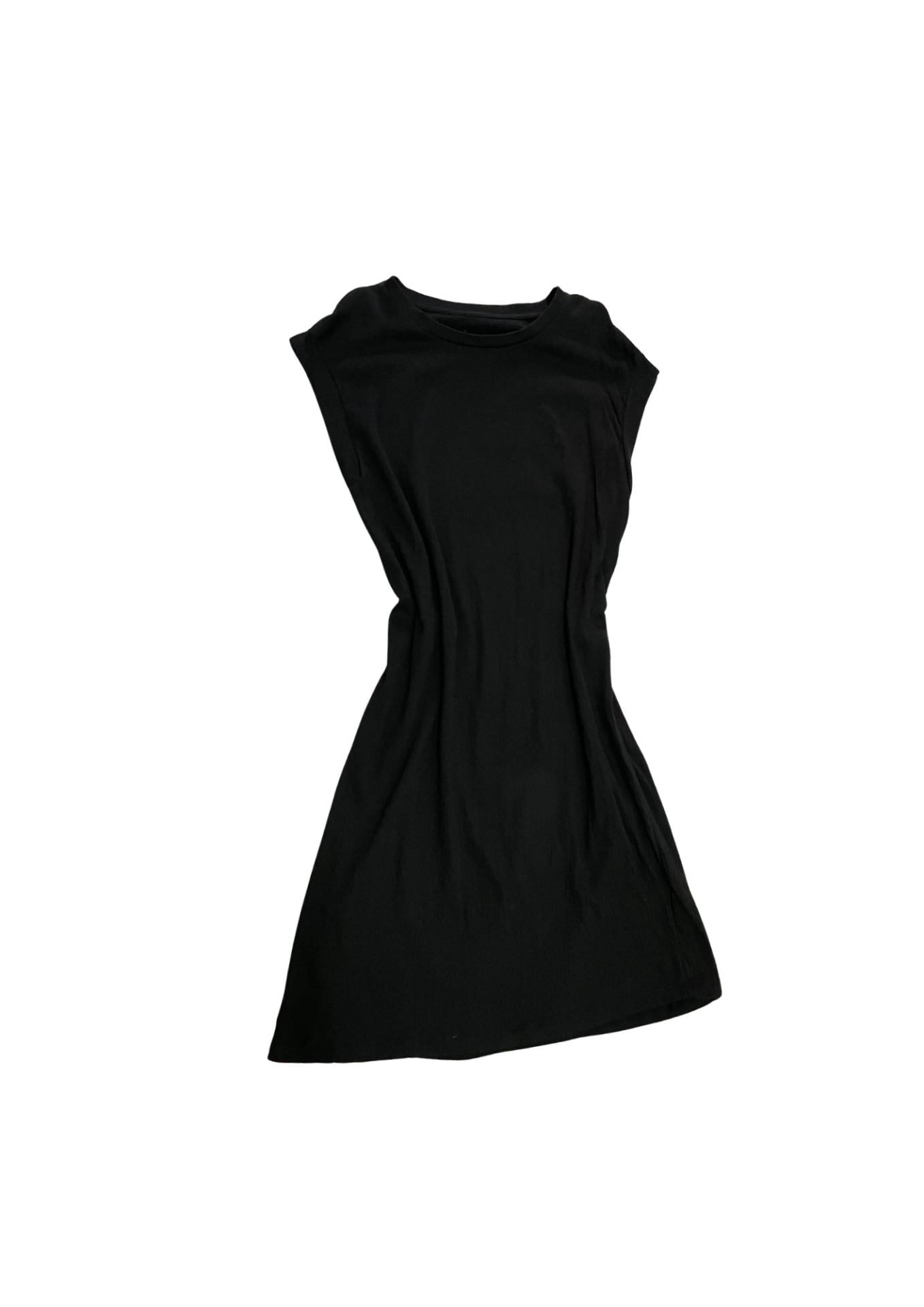 Black T-Shirt Dress M 