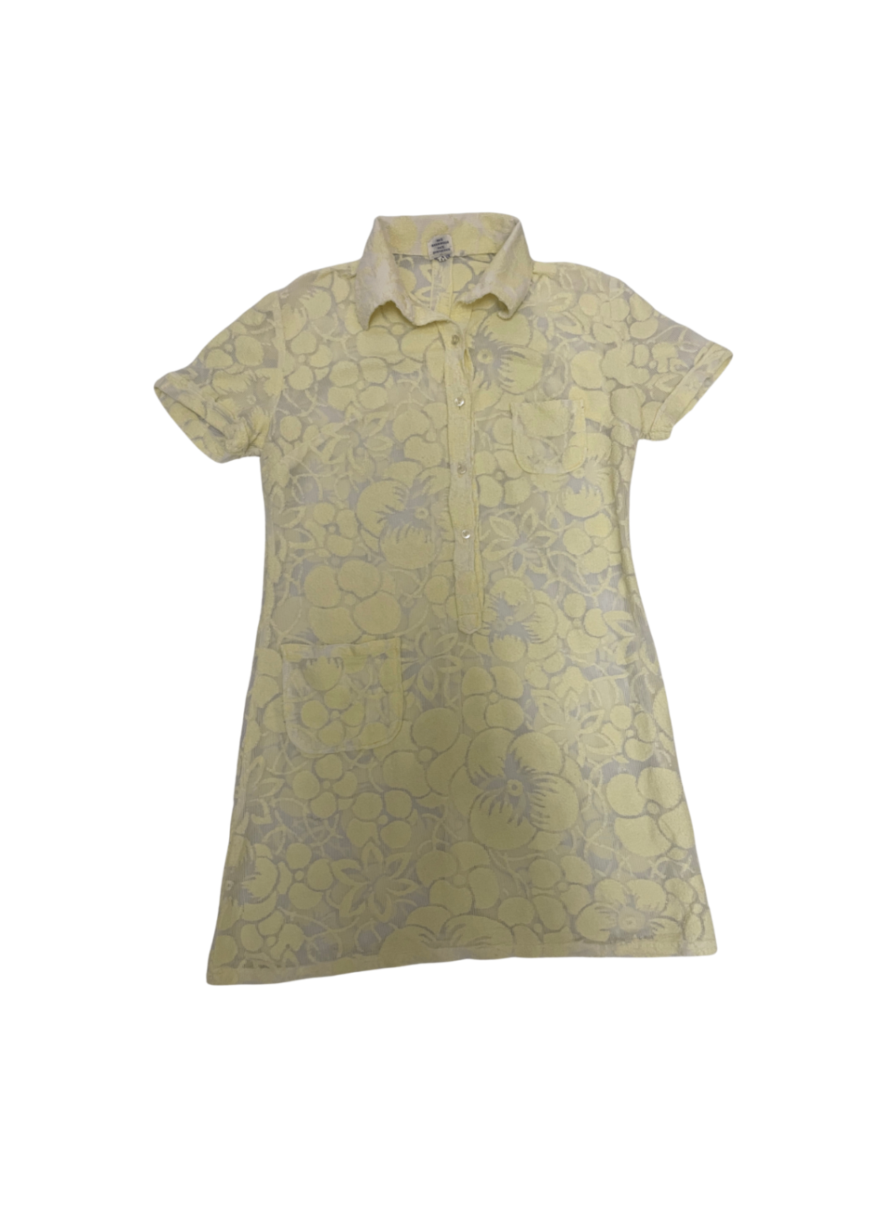 Vintage Dress Yellow M