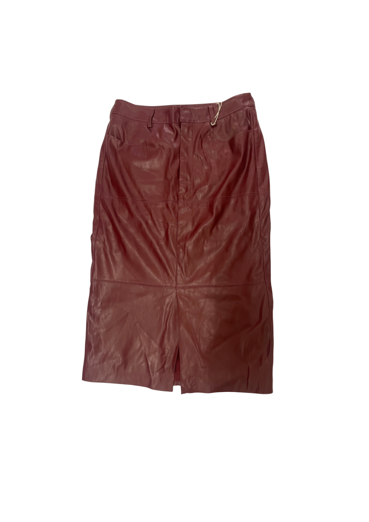 EDC Fake Leather Skirt S NEW