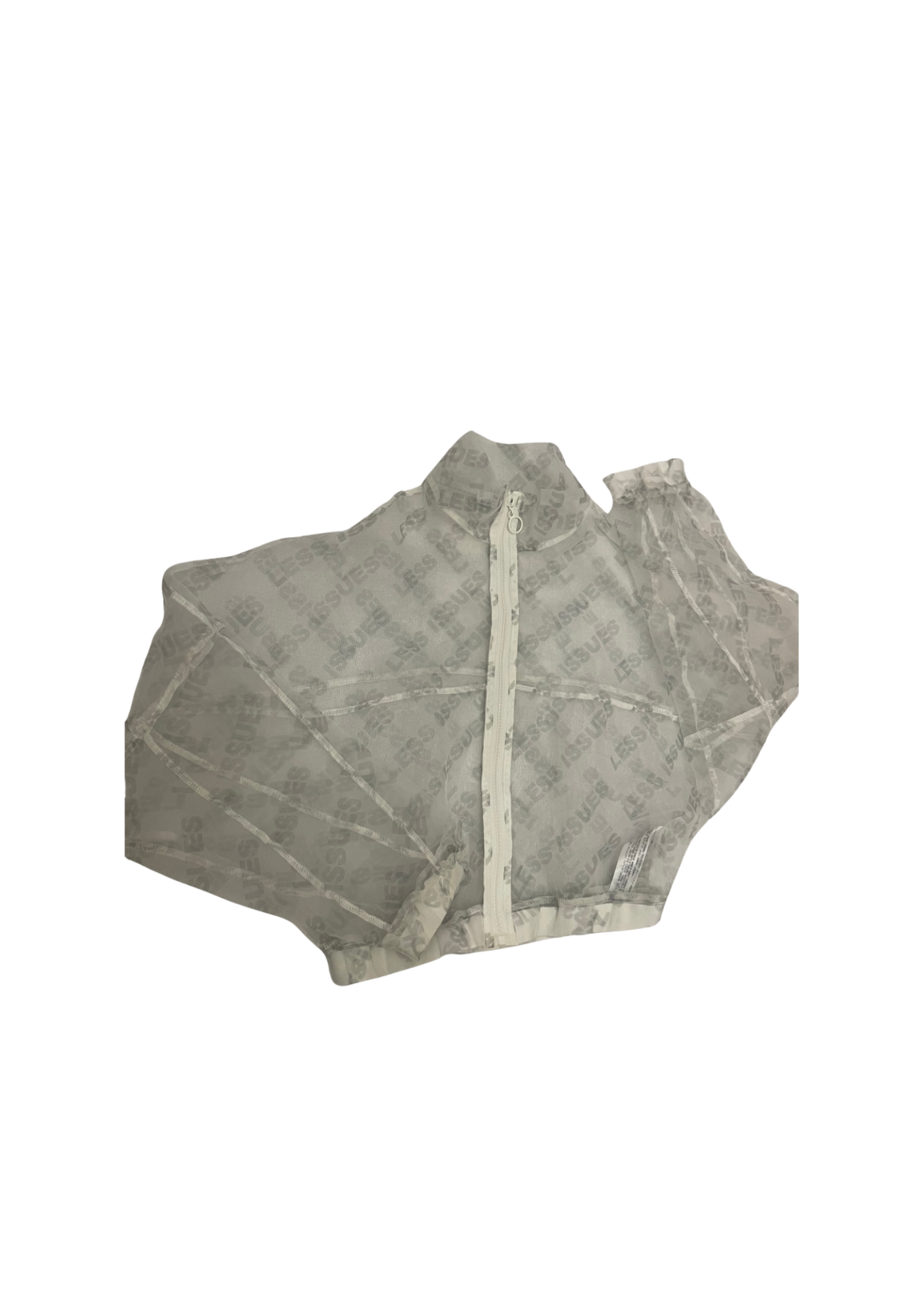 Bershka transparent jacket M/L