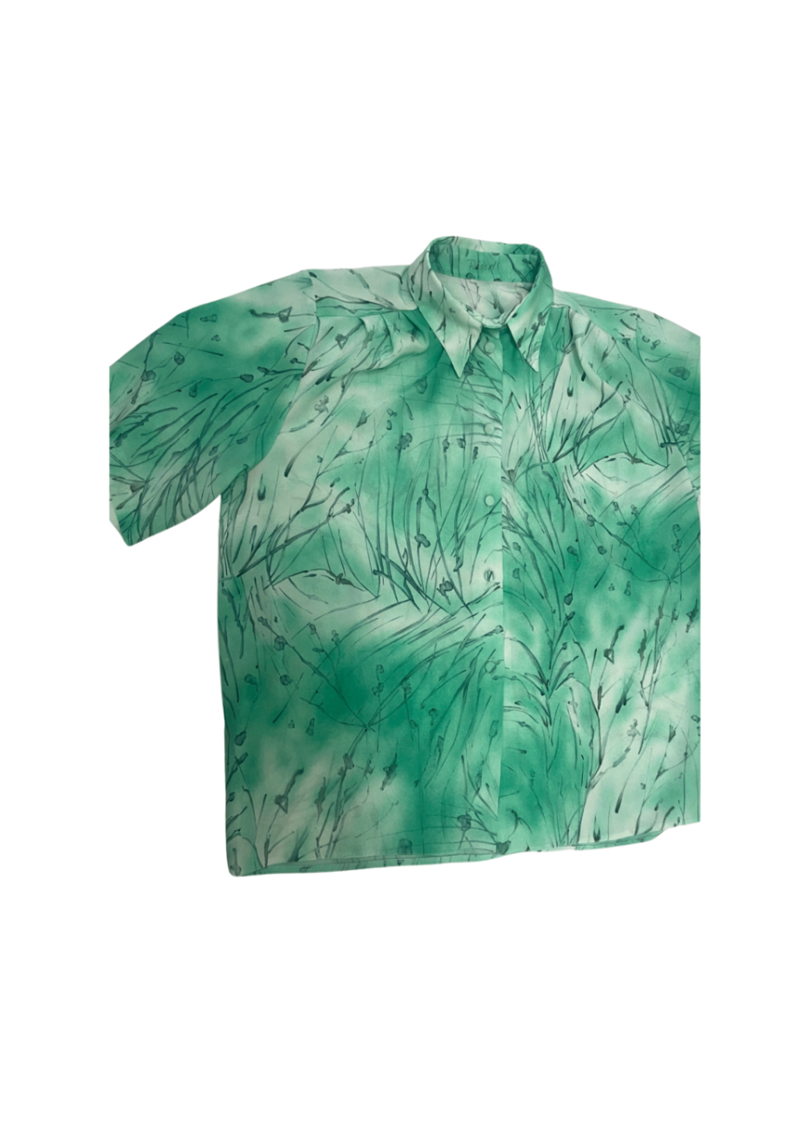 Vintage Shirt Green L