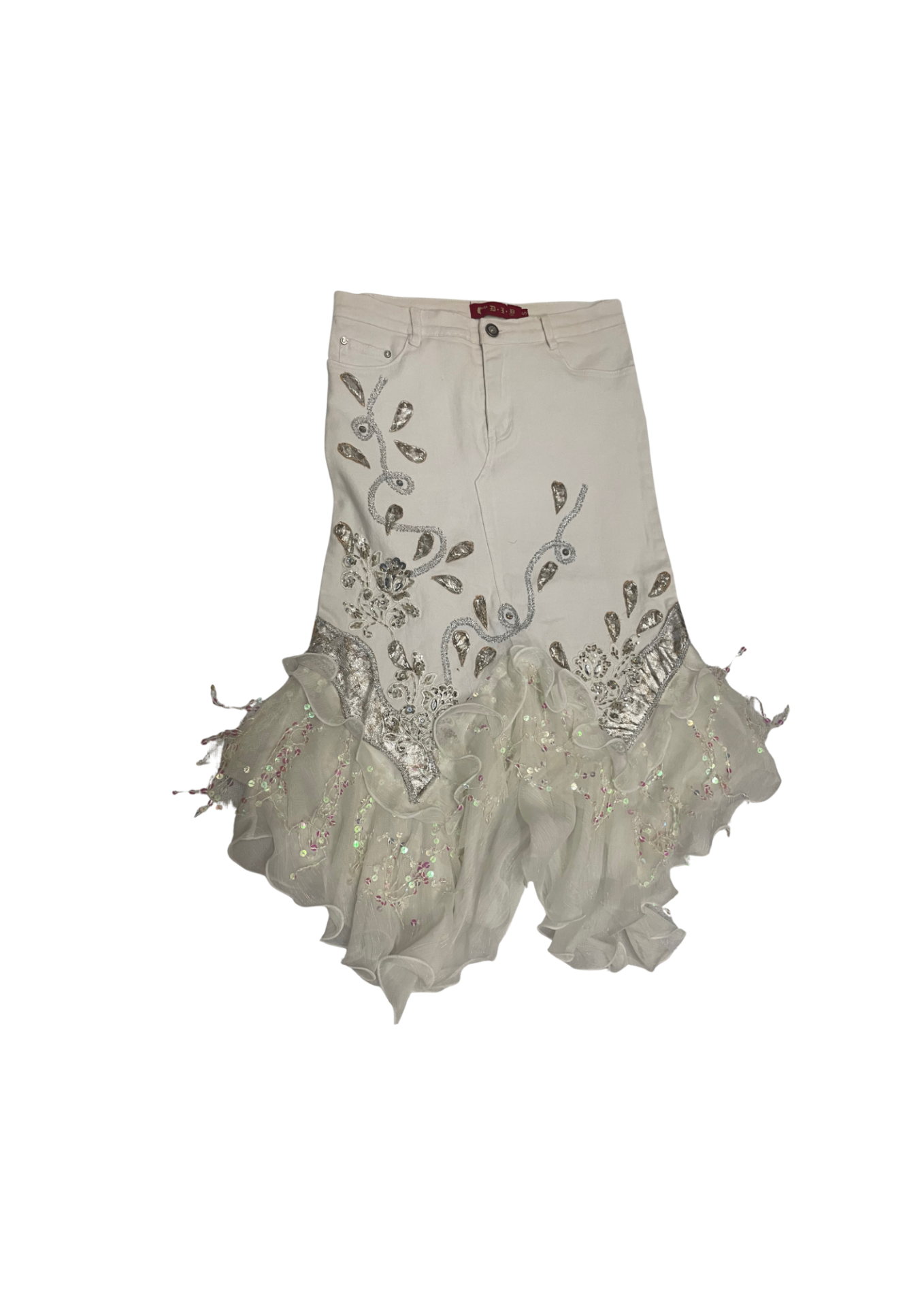Volants/Denim Skirt S