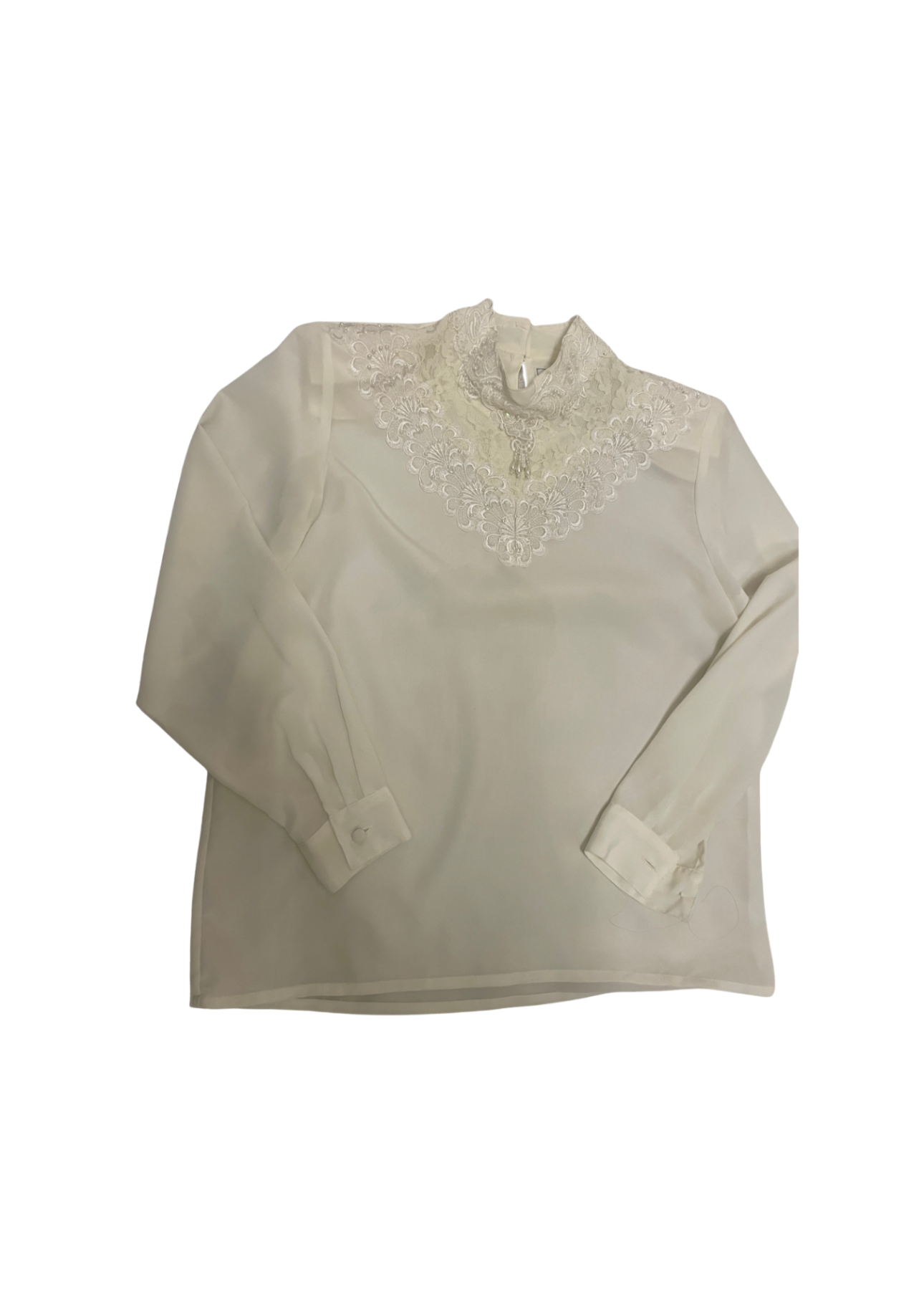 Vintage Romantic Blouse L
