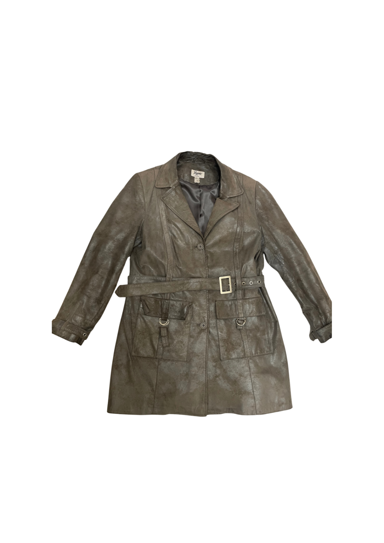 Vg. Leather Coat 42