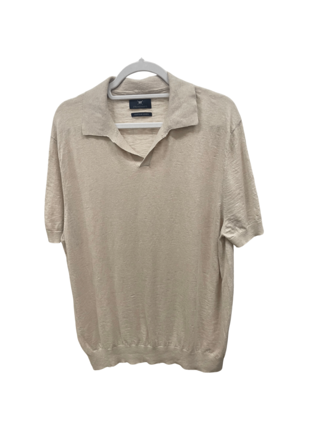 Strokesman's Cotton Linen Polo L
