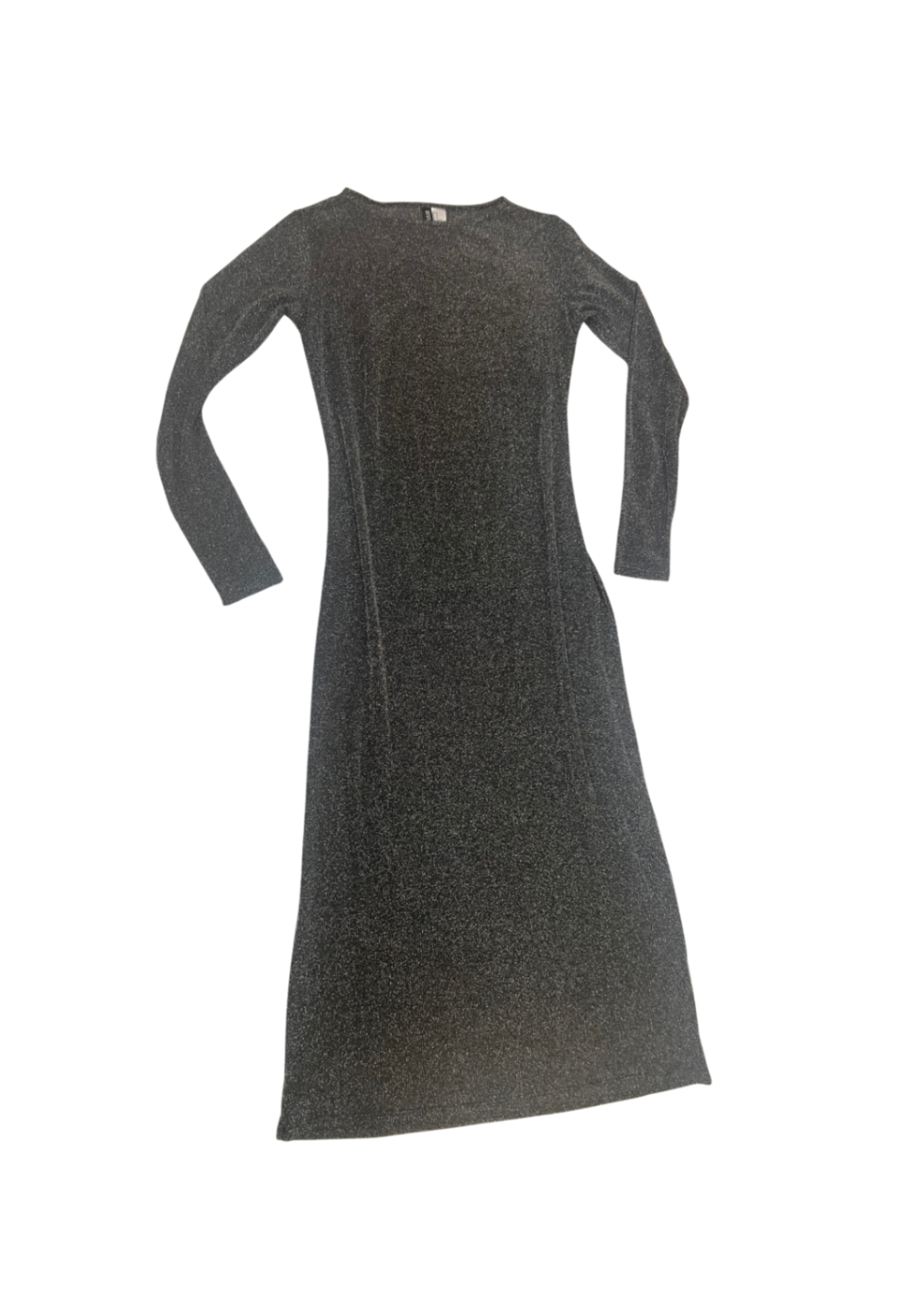 Divided Silver Mesh Dress M