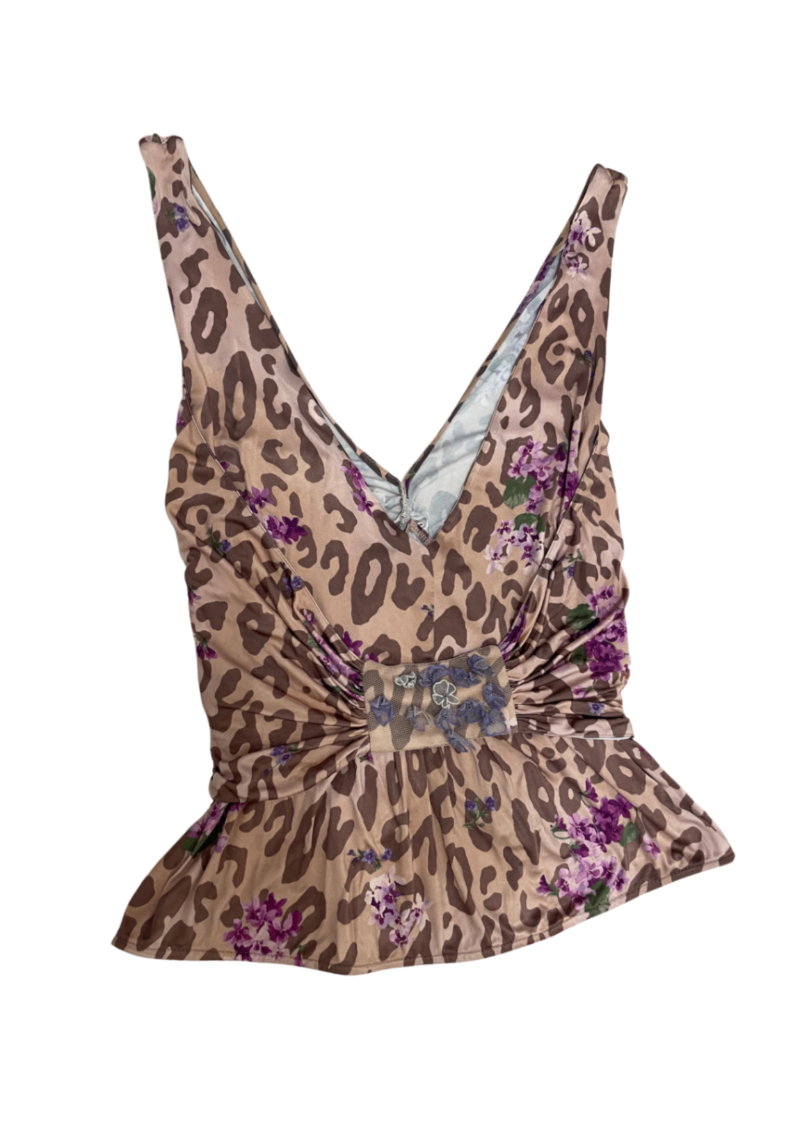 Blumarine Top 100% Silk S