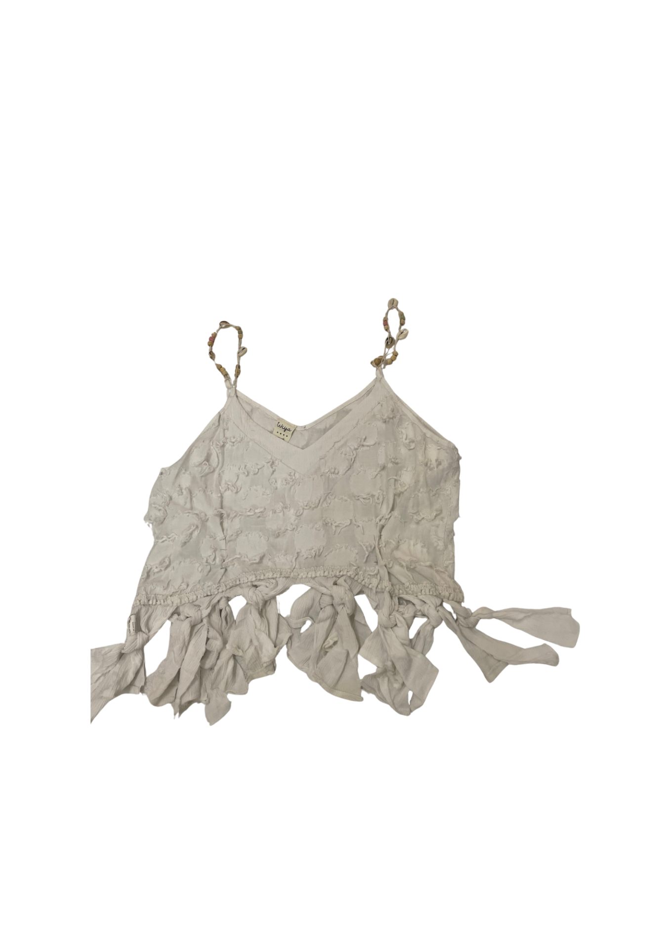 Upcycled Boho Top S