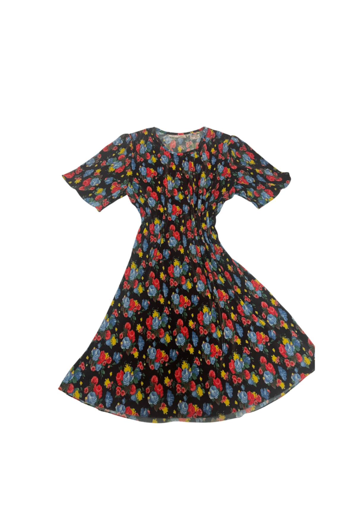 Vintage Flower Dress L