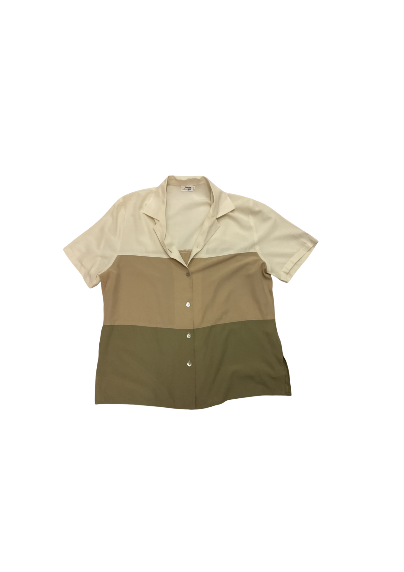 Color-Blocking Blouse M