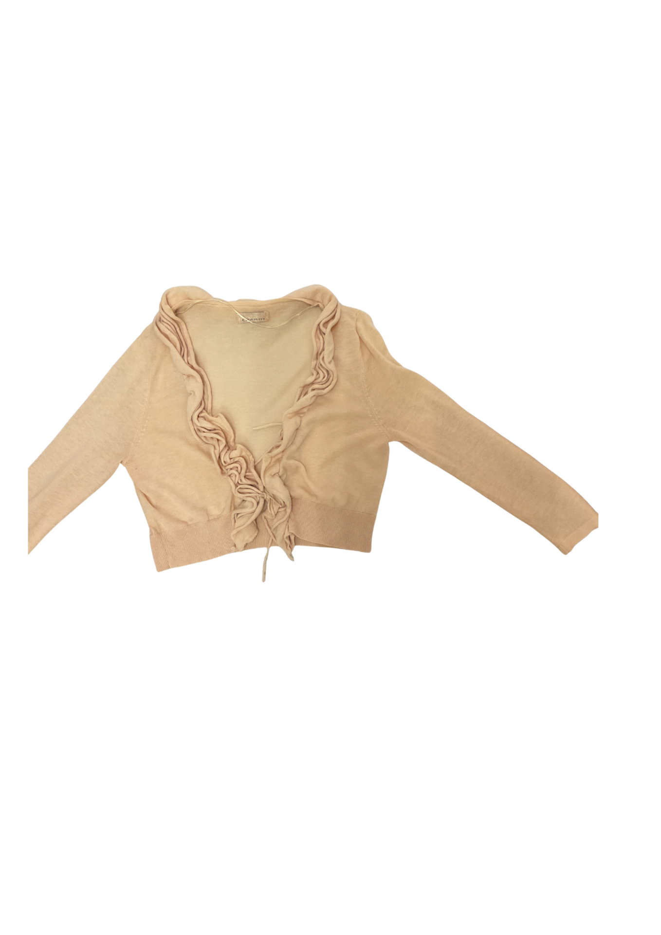 Cream Bolero Jacket S 