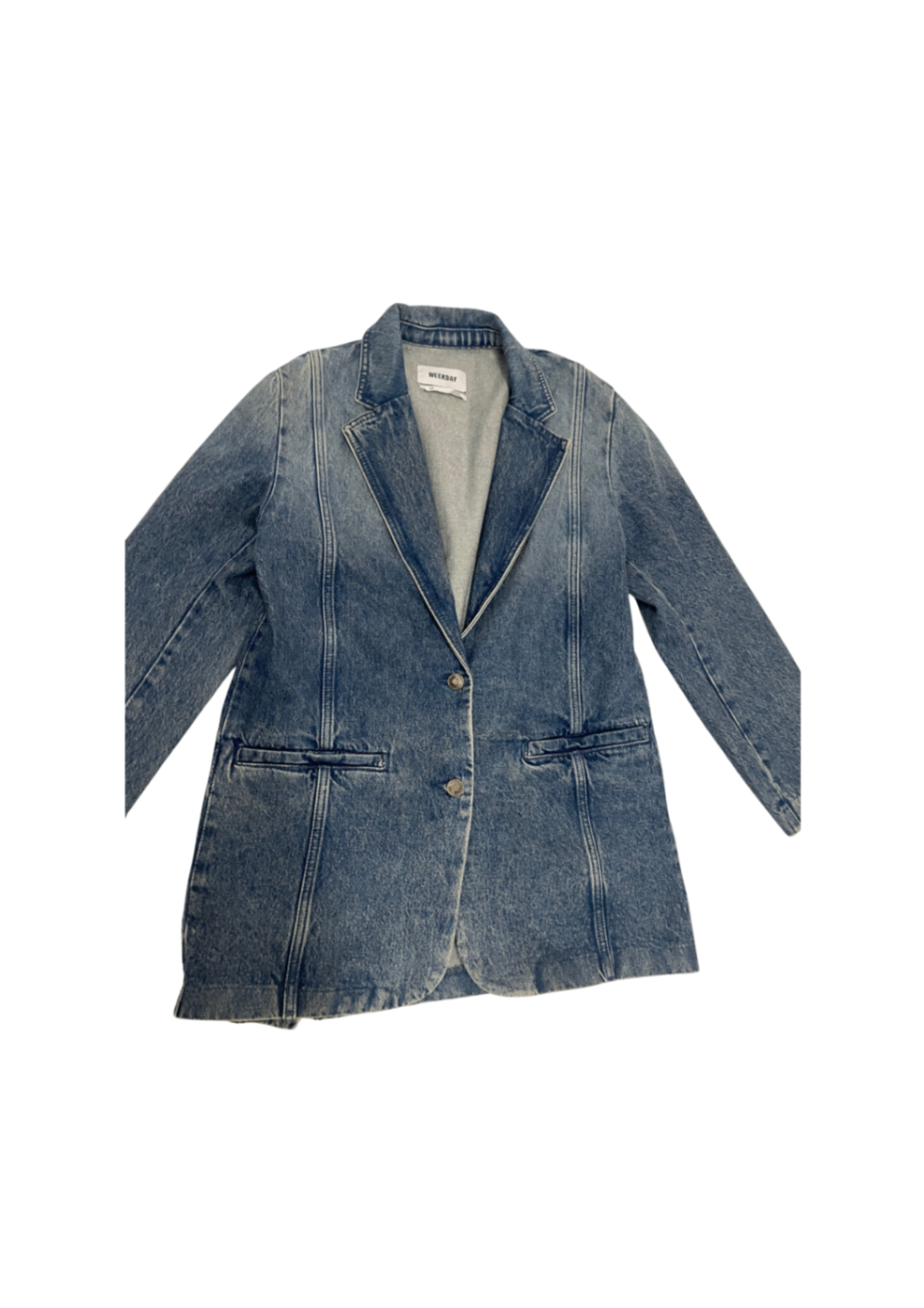 Weekday Denim Blazer XS