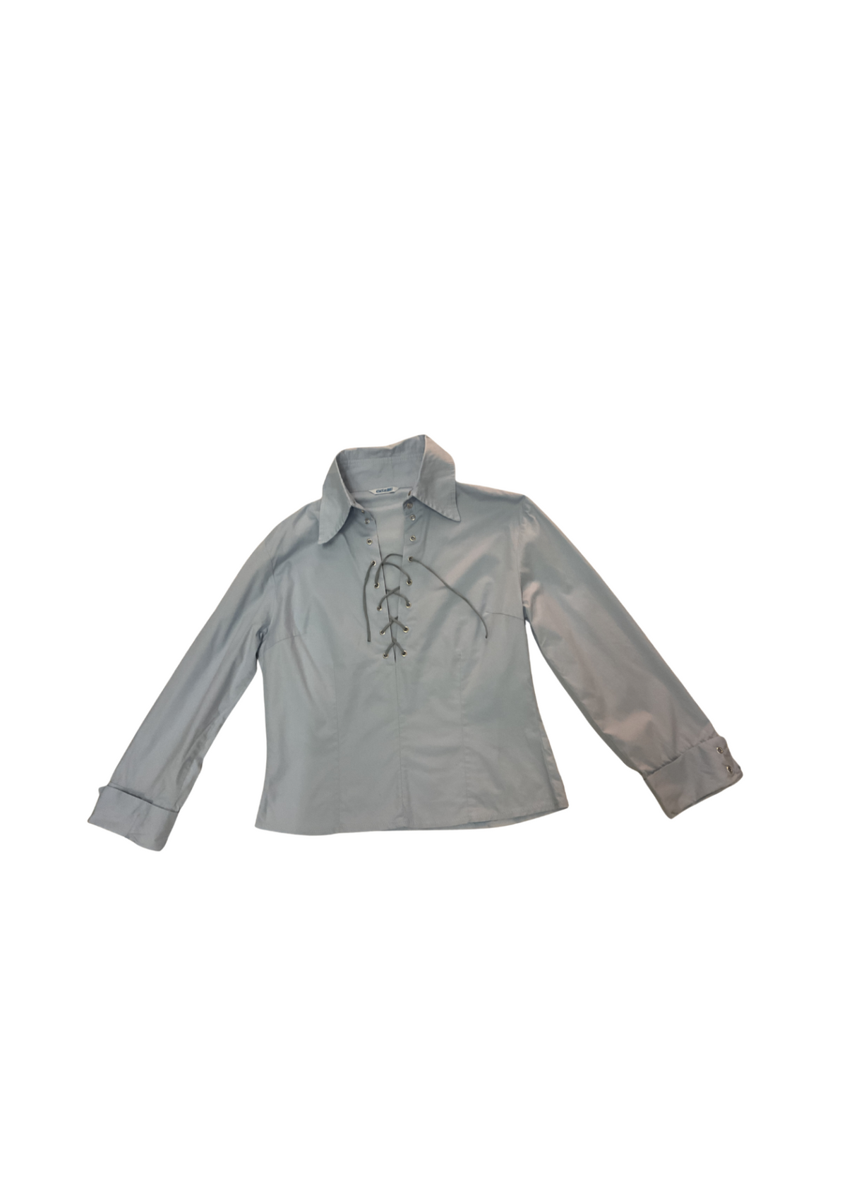 Y2K Baby Blu Blouse M
