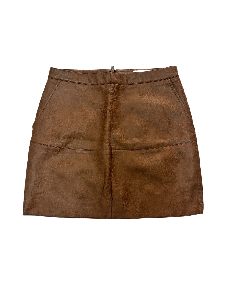 Faux Leather Skirt 