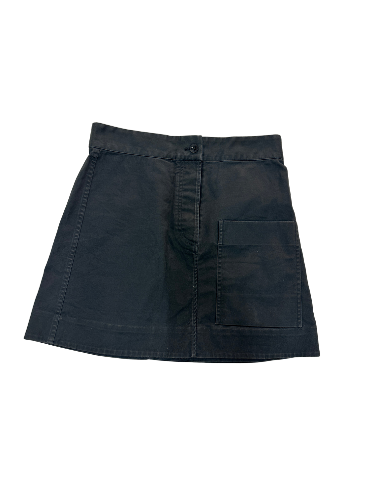 COS Denim Skirt charcoal grey XS