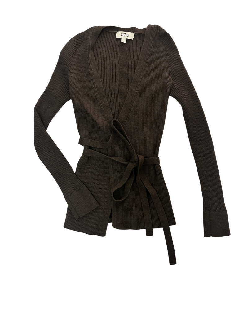 COS Wool Cardigan brown XS