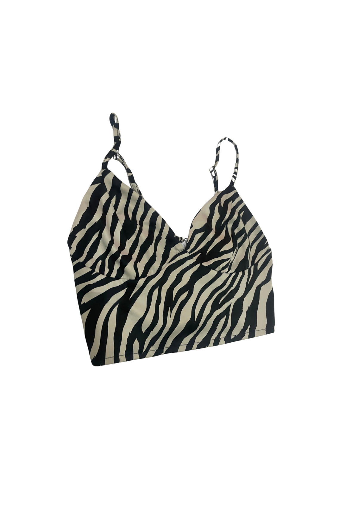 Zebra Cropped Top L