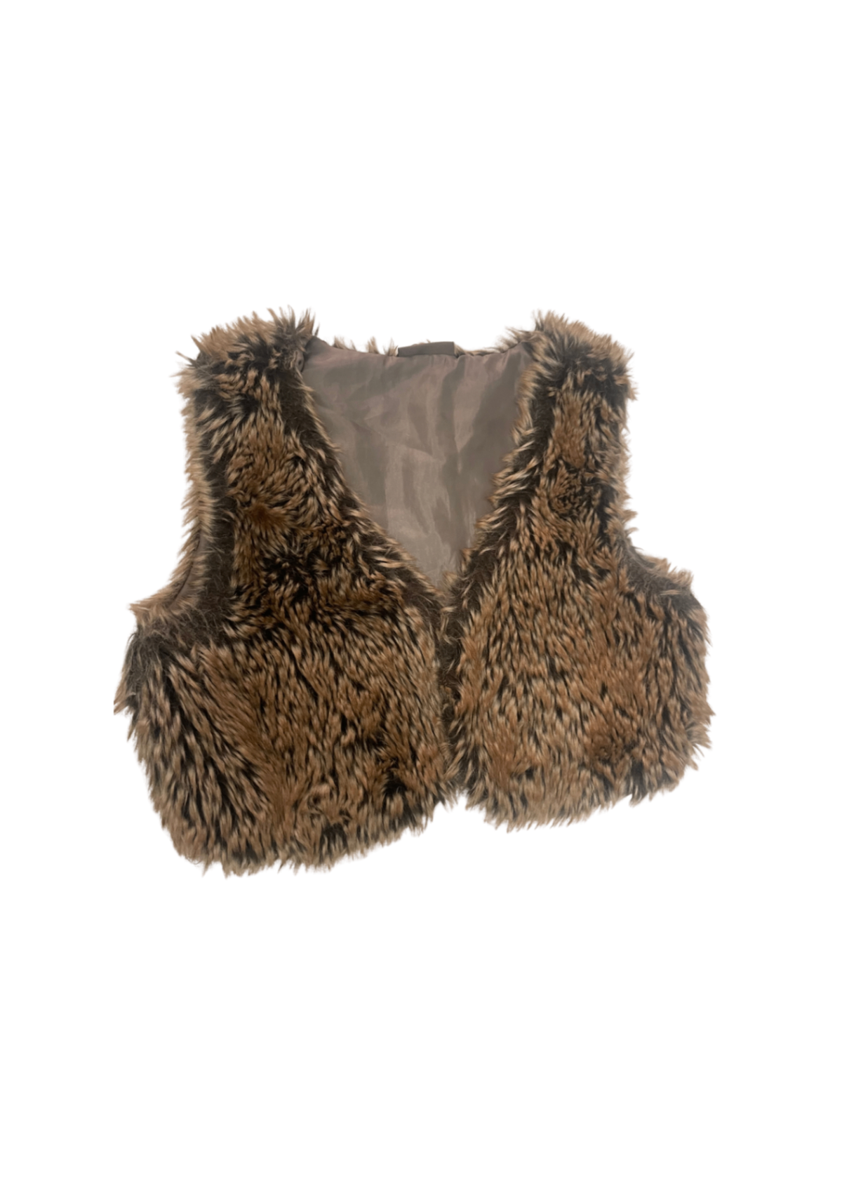 Faux Fur Vest S/M