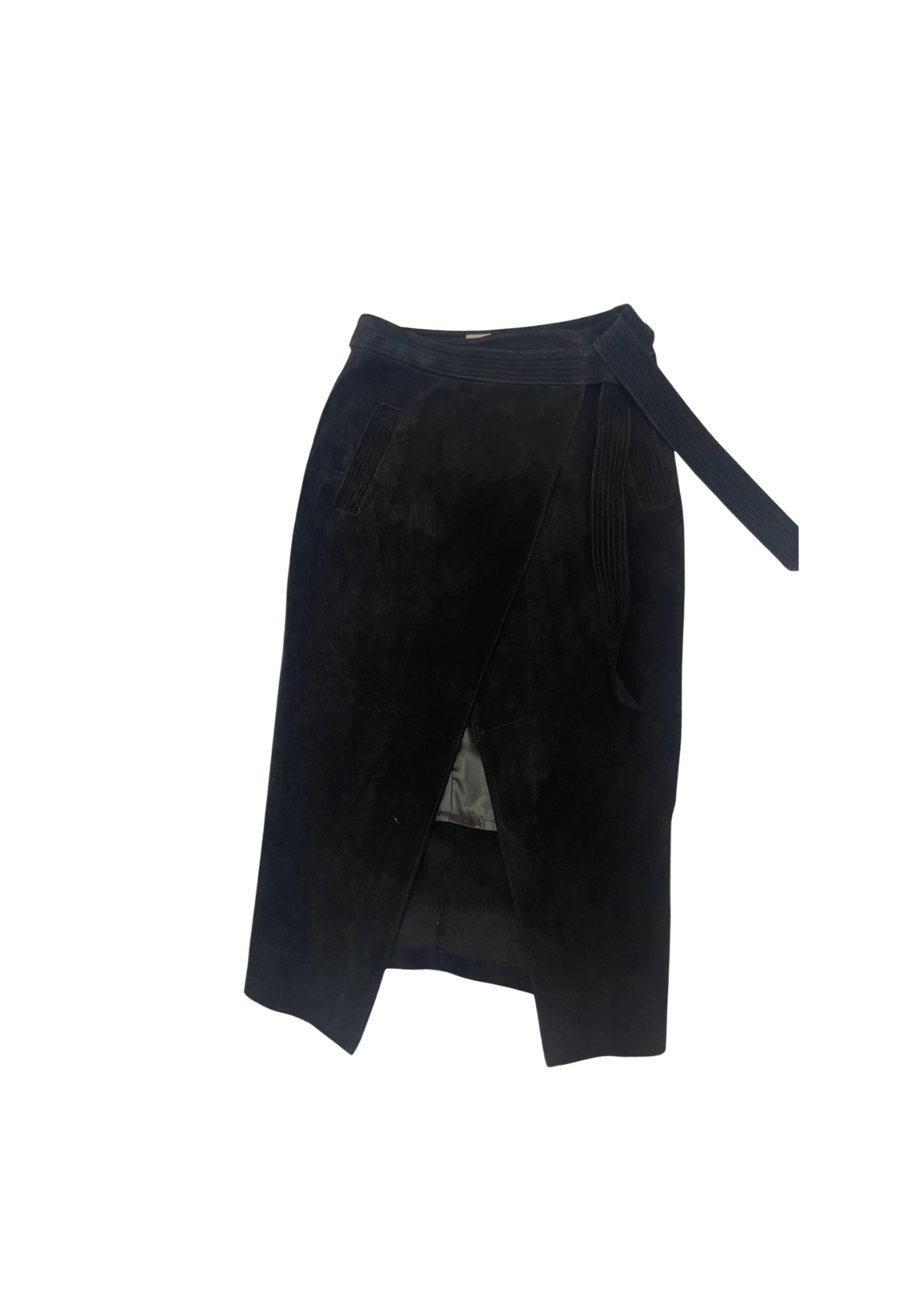 Asos Leather Wrap Skirt S