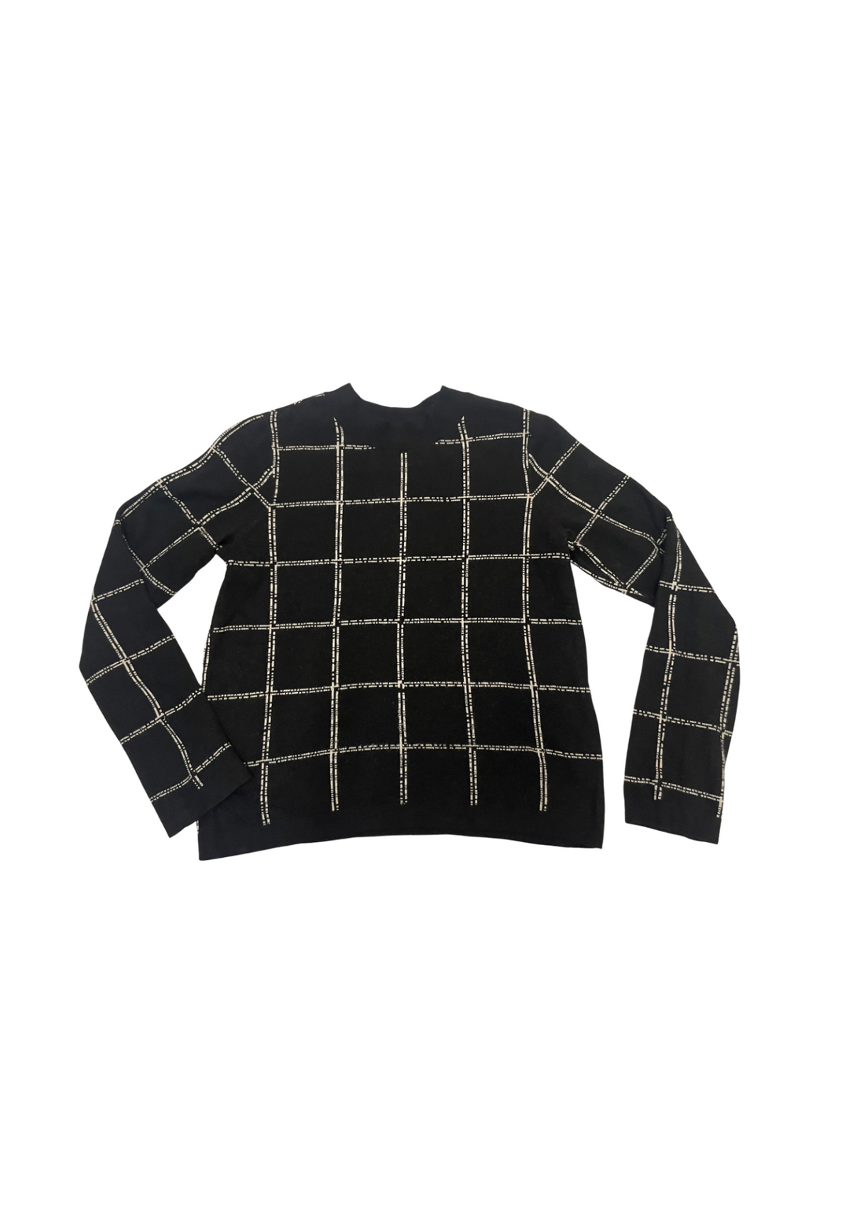 Turtleneck Checked Sweater S/M