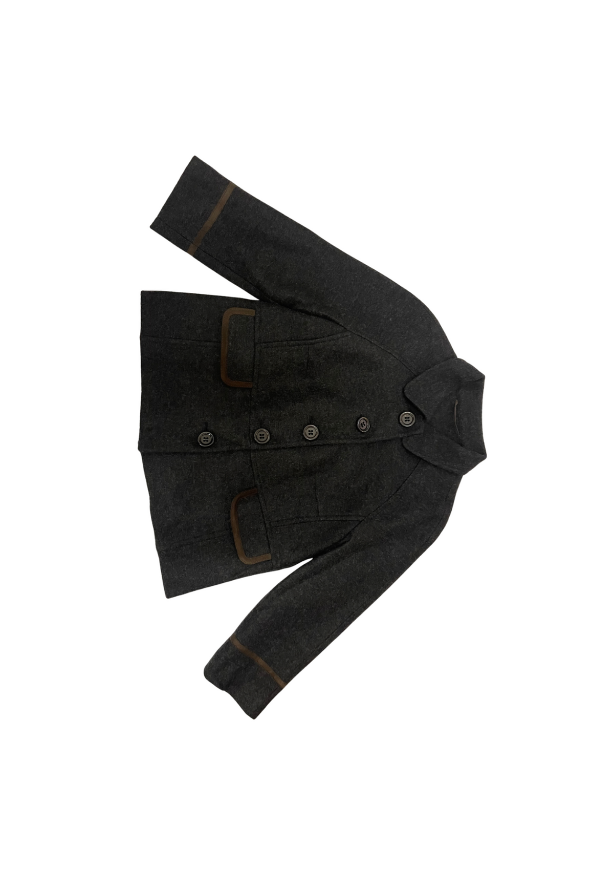 Cropped Wool Jacket S/M