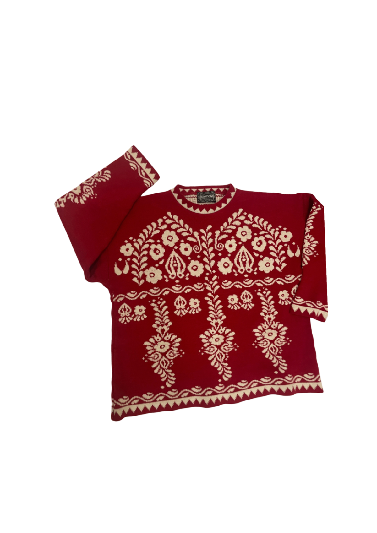 Vintage Folk Jumper M (Woolmix)