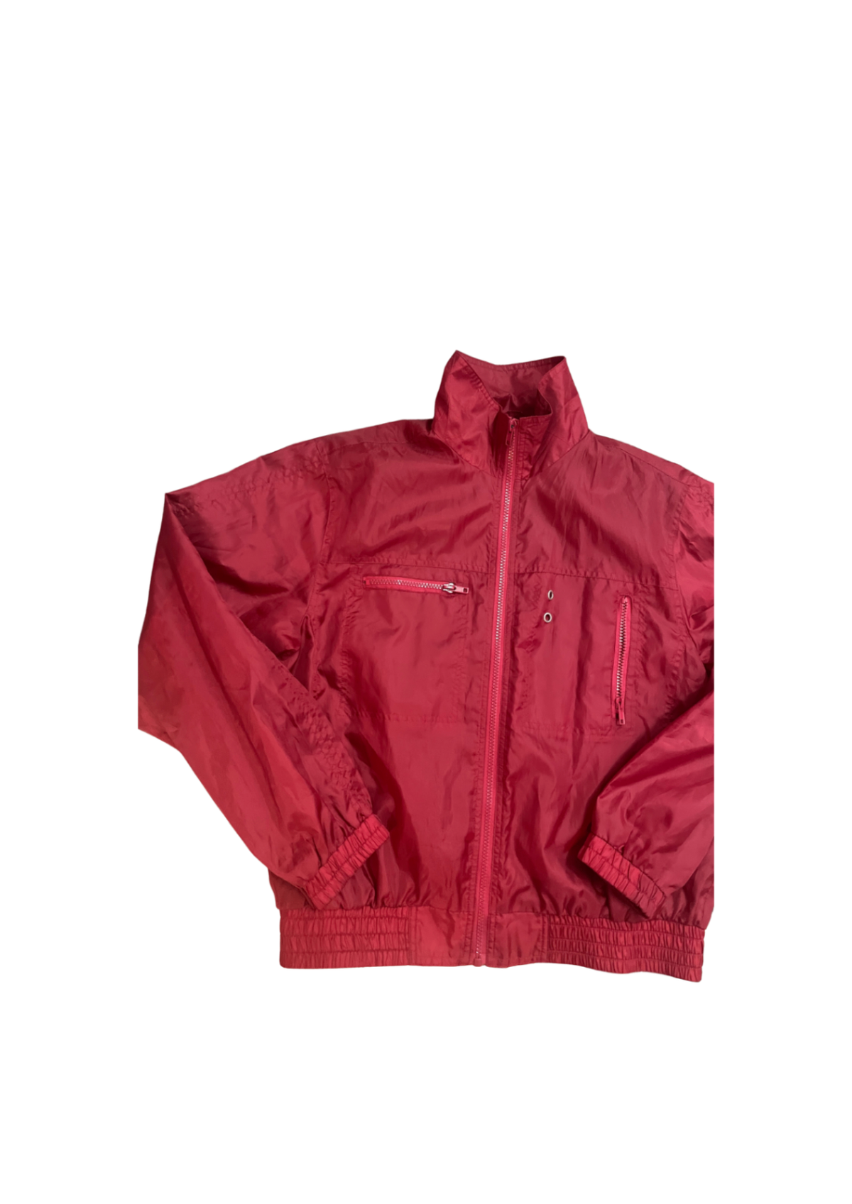 Blouson Nylon Jacket Red M