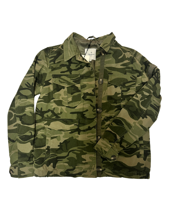 Pepe Jeans Jacket Camouflage green S