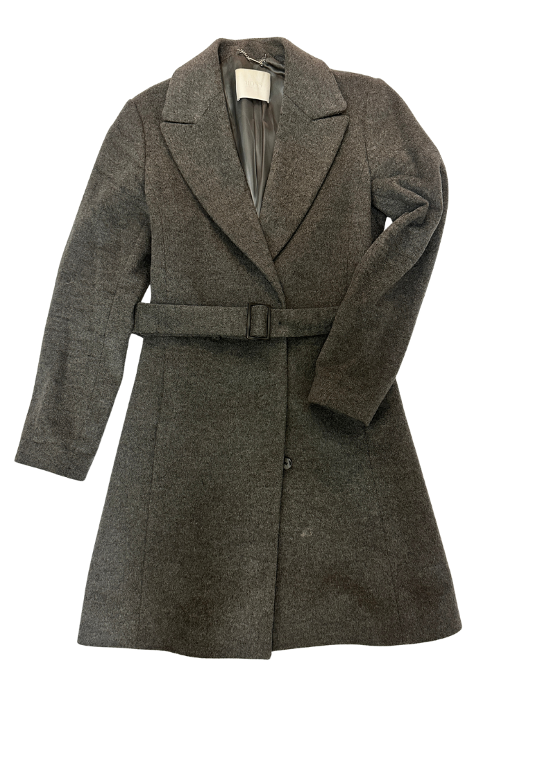 Hugo Boss Coat Wool grey M