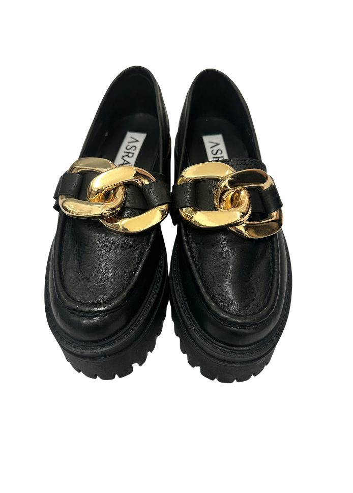 Asra Platform Loafer black 37