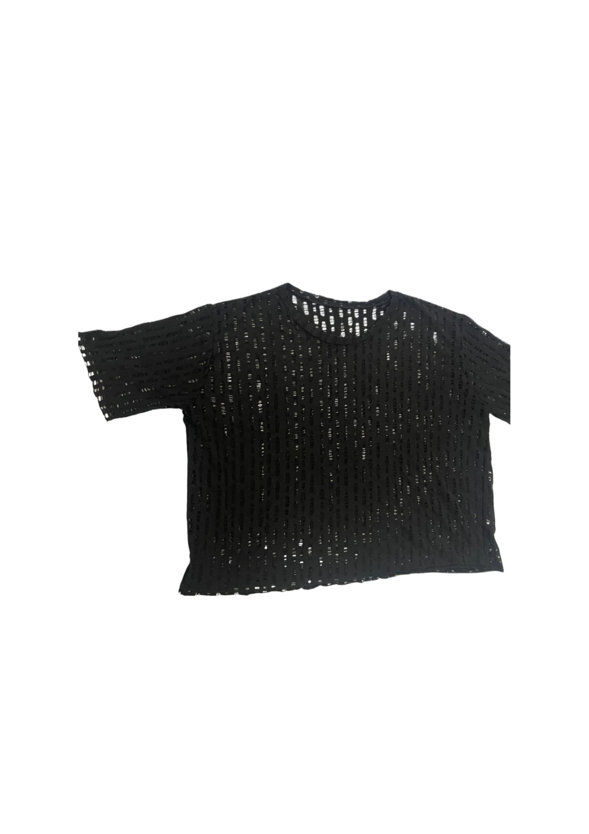 Cropped Mesh Shirt M