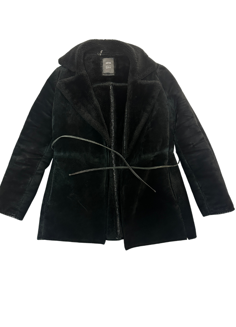 MNG Leather Coat M (2. W)