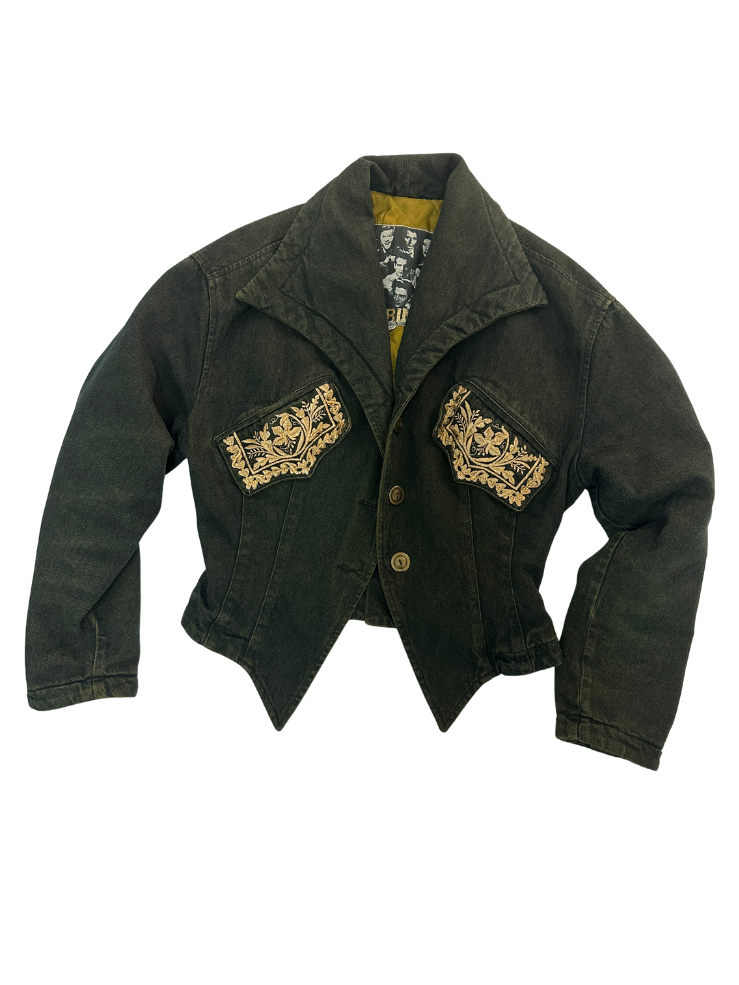 Vg. 80s Blouson Jacket M